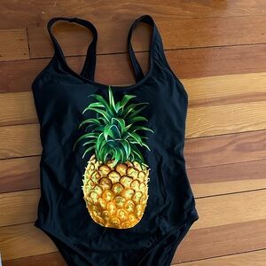 Black Pineapple Women’s S Swimsuit